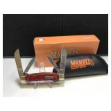 Marbles Congress Red Bone Handle