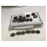 20 Small Southwest Style Buttons