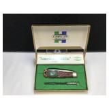 Camillus Large Trapper Brown Handle