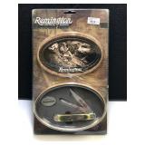 Remington Trapper Green Bone Handle