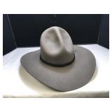 Large Gray Felt Cowboy Hat