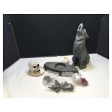 Southwest Theme Incense Burners-Wolf