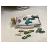 15 Carved Stone Animals