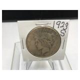 1923 - S Peace Silver Dollar