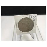 1922-S Peace Silver Dollar