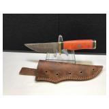 Handmade Damascus Steel Hunter