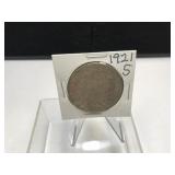 1921 - S Peace Silver Dollar