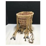 White Mountain Apache Woven Basket