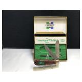 Camillus Large Trapper Brown Bone Handle