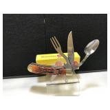 Kissing Crane Hobo Stag Handle COA