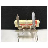Kissing Crane Baby Butterbean White Stag Handle