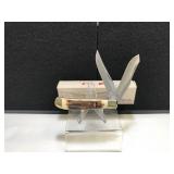 Robert Klaas Trapper White Antique Stag Handle