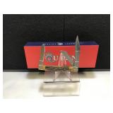Queen Cutlery Stockman Brown Bone Handle