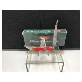 Case Toothpick Dark Red Bone Handle
