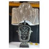Maitland Smith Bronze Eagle Lamp