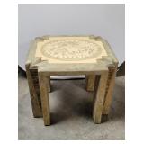 Tessellated Concrete Table