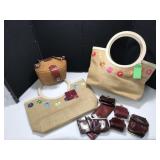 Collection of Vintage Etienne Aigner Purses