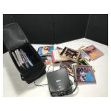 RC A Portable CD Player & CDs