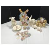 Pair of Ceramic Rabbits