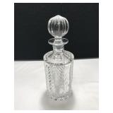 Ralph Lauren Herring Bone Crystal Decanter