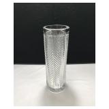 Ralph Lauren Herring Bone Crystal Vase