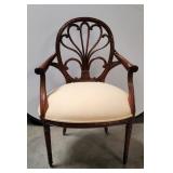 Hepplewhite Style Mahogany Arm Chair