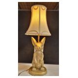 Emily Meritt The Brass Bunny Lamp