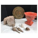 Seaside Dï¿½cor Orange Urn