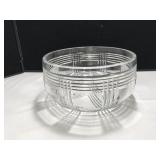 Ralph Lauren Glen Plaid Crystal Bowl