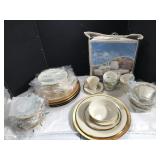 6 Place Setting of Lenox Dimensions Collection