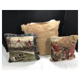 3 Coordinating Pillows