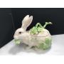 Fitz& Floyd Ceramic Rabbit Soup Tureen