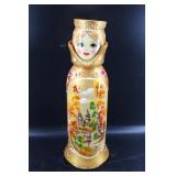 Vintage Russian Hand Made Wine Holder