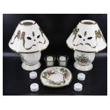 Lenox Holiday Tartan Candle Lamps & Plate