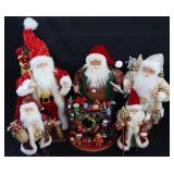5pc Collection of Santa