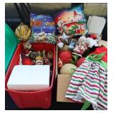 Christmas Dï¿½cor- Pillows, Ornaments++