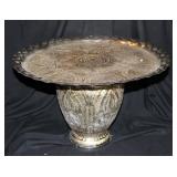 Vintage Brass Indian Sarna Table