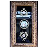 Framed French Limoges B