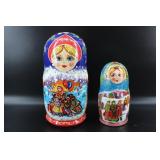 Hand Painted Russian Nesting Dolls