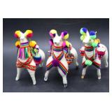 Hand Crafted Fiesta Llamas