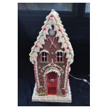 Large Light Up Gingerbread House