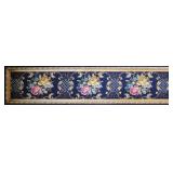 Framed Floral Needlepoint