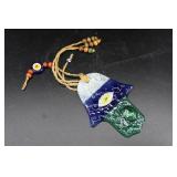Turkish Glass Evil Eye Wall Hang