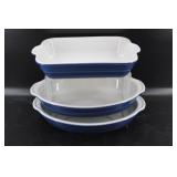 Emily Henry Blue Casserole Dishes