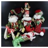 Collection of Mark Roberts Fairy Santas