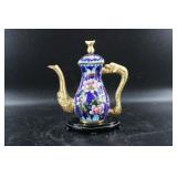 Chinese Cloisonne Miniature Tea Pot