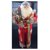 Large Jeweled Santa Claus