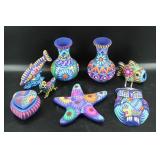 Hecho Mexico Hand Painted Clay Creations
