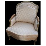 Gold & Champagne Arm Chair