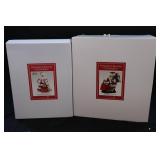 2pc NIB Possible Dreams Clothtique Santas